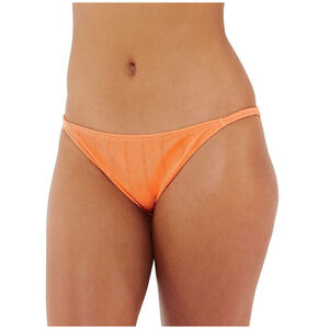 Juniors' Ninety-Nine° Bikini Swim Bottoms Size XXL 19 NWT Nectarine Orange NWT